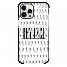 Beyonce Phone Case For iPhone Samsung Galaxy Pixel OnePlus Vivo Xiaomi Asus Sony Motorola Nokia - Beyonce Logo On Grayscale Dancing Pattern Art Poster