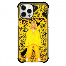 Billie Eilish Case For iPhone Samsung Galaxy Pixel OnePlus Vivo Xiaomi Asus Sony Motorola Nokia - Portrait Doodle Yellow Background