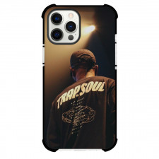 Bryson Tiller Phone Case For iPhone Samsung Galaxy Pixel OnePlus Vivo Xiaomi Asus Sony Motorola Nokia - Bryson Tiller Standing Back Wearing Trapsoul TShirt Poster