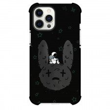 Bad Bunny Phone Case For iPhone Samsung Galaxy Pixel OnePlus Vivo Xiaomi Asus Sony Motorola Nokia - Bad Bunny Astronaut Sitting On Bunny Logo