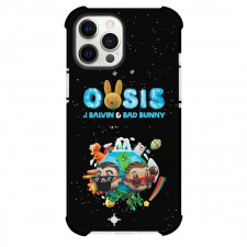 Bad Bunny Phone Case For iPhone And Samsung Galaxy - J Balvin And Bad Bunny Oasis Poster
