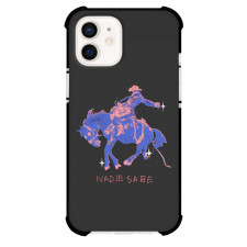 Bad Bunny Phone Case For iPhone Samsung Galaxy Pixel OnePlus Vivo Xiaomi Asus Sony Motorola Nokia - Bad Bunny Nadie Sabe Illustration Art On Black Background
