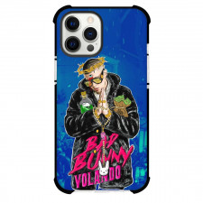 Bad Bunny Phone Case For iPhone And Samsung Galaxy - Bad Bunny Volando Illustration Art