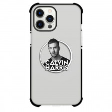 Calvin Harris Phone Case For iPhone Samsung Galaxy Pixel OnePlus Vivo Xiaomi Asus Sony Motorola Nokia - Calvin Harris Black and White Circle Logo Portrait Sticker