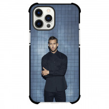 Calvin Harris Phone Case For iPhone Samsung Galaxy Pixel OnePlus Vivo Xiaomi Asus Sony Motorola Nokia - Calvin Harris Black Shirt Editorial Portrait Poster