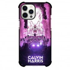 Calvin Harris Phone Case For iPhone Samsung Galaxy Pixel OnePlus Vivo Xiaomi Asus Sony Motorola Nokia - Calvin Harris Performs On Stage Purple Lighting Poster