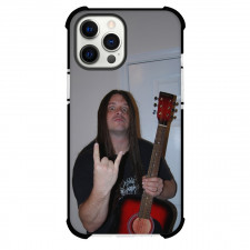 Cannibal Corpse Phone Case For iPhone Samsung Galaxy Pixel OnePlus Vivo Xiaomi Asus Sony Motorola Nokia - Cannibal Corpse George Fisher Holding Guitar Pose