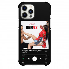 Cardi B Phone Case For iPhone Samsung Galaxy Pixel OnePlus Vivo Xiaomi Asus Sony Motorola Nokia - Cardi B Gangsta Bitch Music Vol 2 Album Cover Spotify Library Poster