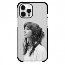 Clairo Phone Case For iPhone Samsung Galaxy Pixel OnePlus Vivo Xiaomi Asus Sony Motorola Nokia - Clairo Grayscale Side Portrait Poster