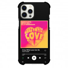 David Guetta Phone Case For iPhone Samsung Galaxy Pixel OnePlus Vivo Xiaomi Asus Sony Motorola Nokia - David Guetta Crazy What Love Can Do Album Spotify Library Poster