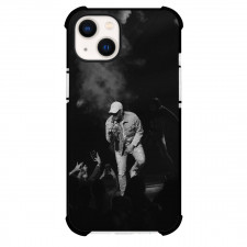 Daddy Yankee Phone Case For iPhone Samsung Galaxy Pixel OnePlus Vivo Xiaomi Asus Sony Motorola Nokia - Daddy Yankee Perform Grayscale Poster