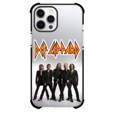Def Leppard Phone Case For iPhone Samsung Galaxy Pixel OnePlus Vivo Xiaomi Asus Sony Motorola Nokia - Def Leppard Group Portrait White Background