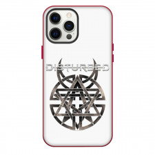 Disturbed Phone Case For iPhone Samsung Galaxy Pixel OnePlus Vivo Xiaomi Asus Sony Motorola Nokia - Band Logo In White Background