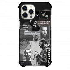 Drake Phone Case For iPhone Samsung Galaxy Pixel OnePlus Vivo Xiaomi Asus Sony Motorola Nokia - Drake Gods Plan Collage Poster