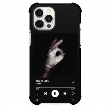 Drake Phone Case For iPhone Samsung Galaxy Pixel OnePlus Vivo Xiaomi Asus Sony Motorola Nokia - Drake Janice STFU Cover Spotify Library Poster