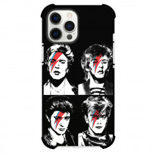 Duran Duran Phone Case For iPhone Samsung Galaxy Pixel OnePlus Vivo Xiaomi Asus Sony Motorola Nokia - Fierce Grayscale Collage Portrait