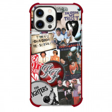 Foo Fighter Case For iPhone Samsung Galaxy Pixel OnePlus Vivo Xiaomi Asus Sony Motorola Nokia - Characters Collage White Background