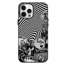 Foo Fighter Case For iPhone Samsung Galaxy Pixel OnePlus Vivo Xiaomi Asus Sony Motorola Nokia - Characters Gray Collage