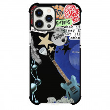 Foo Fighter Case For iPhone Samsung Galaxy Pixel OnePlus Vivo Xiaomi Asus Sony Motorola Nokia - Guitar Sticker Collage