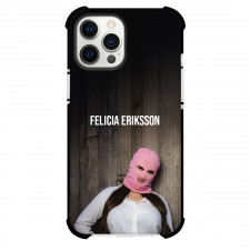 Felicia Eriksson Phone Case For iPhone Samsung Galaxy Pixel OnePlus Vivo Xiaomi Asus Sony Motorola Nokia - Felicia Eriksson As Froken Snusk Lean On Wooden Wall Poster