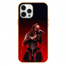 Felicia Eriksson Phone Case For iPhone Samsung Galaxy Pixel OnePlus Vivo Xiaomi Asus Sony Motorola Nokia - Felicia Eriksson In Black Outfit Performs On Stage Poster