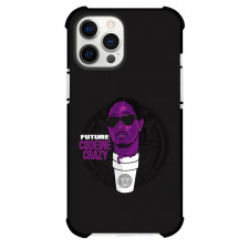 Future Phone Case For iPhone And Samsung Galaxy - Future Codeine Crazy Illustration On Black Background
