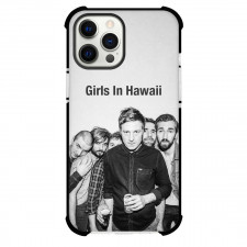 Girls In Hawaii Phone Case For iPhone Samsung Galaxy Pixel OnePlus Vivo Xiaomi Asus Sony Motorola Nokia - Girls In Hawaii Black And White Group Portrait Poster