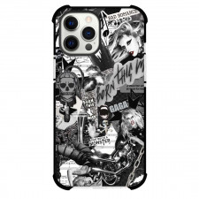 Lady Gaga Phone Case For iPhone Samsung Galaxy Pixel OnePlus Vivo Xiaomi Asus Sony Motorola Nokia - Lady Gaga Born This Way Grayscale Poster