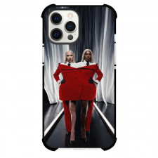 Lady Gaga Phone Case For iPhone Samsung Galaxy Pixel OnePlus Vivo Xiaomi Asus Sony Motorola Nokia - Lady Gaga X Doechii Group Portrait Runway Background