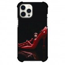 Lady Gaga Phone Case For iPhone Samsung Galaxy Pixel OnePlus Vivo Xiaomi Asus Sony Motorola Nokia - Lady Gaga Sitting On High Heels Pose