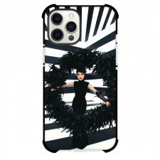 Lady Gaga Phone Case For iPhone Samsung Galaxy Pixel OnePlus Vivo Xiaomi Asus Sony Motorola Nokia - Lady Gaga Wearing Black Feather Dress