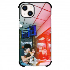 Geese Phone Case For iPhone Samsung Galaxy Pixel OnePlus Vivo Xiaomi Asus Sony Motorola Nokia - Geese Band Members Eating Pizza Poster