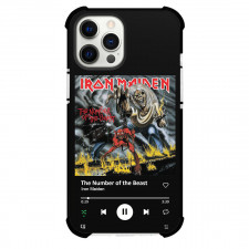Iron Maiden Phone Case For iPhone Samsung Galaxy Pixel OnePlus Vivo Xiaomi Asus Sony Motorola Nokia - Iron Maiden The Number Of The Beast Album Cover Spotify Library Poster