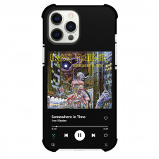 Iron Maiden Phone Case For iPhone Samsung Galaxy Pixel OnePlus Vivo Xiaomi Asus Sony Motorola Nokia - Iron Maiden Somewhere In Time Album Cover Spotify Library Poster