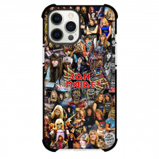 Iron Maiden Phone Case For iPhone Samsung Galaxy Pixel OnePlus Vivo Xiaomi Asus Sony Motorola Nokia - Iron Maiden Vintage Collage Poster