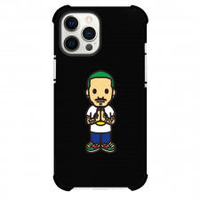 J Balvin Phone Case For iPhone Samsung Galaxy Pixel OnePlus Vivo Xiaomi Asus Sony Motorola Nokia - J Balvin Cartoon BAPE On Black Background