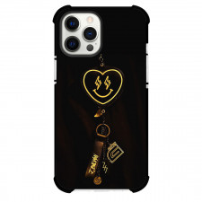 J Balvin Phone Case For iPhone Samsung Galaxy Pixel OnePlus Vivo Xiaomi Asus Sony Motorola Nokia - J Balvin Keyring On Black Background
