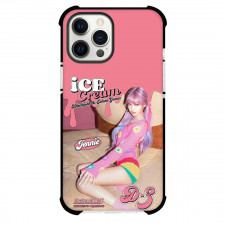 Jennie Kim Phone Case For iPhone And Samsung Galaxy - Jennie Kim BlackPink X Selena Gomez Ice Cream D-3 POSTER