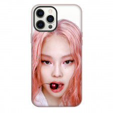 Jennie Kim Phone Case For iPhone Samsung Galaxy Pixel OnePlus Vivo Xiaomi Asus Sony Motorola Nokia - Jennie Kim With Pink Hair Portrait Poster