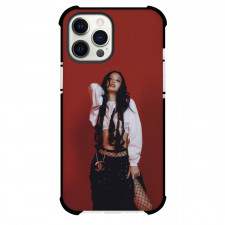 Jennie Kim Phone Case For iPhone Samsung Galaxy Pixel OnePlus Vivo Xiaomi Asus Sony Motorola Nokia - Jennie Kim Standing On Red Background