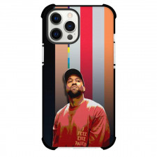Kanye West Phone Case For iPhone And Samsung Galaxy - Kanye West Standing On The Life Of Pablo Background