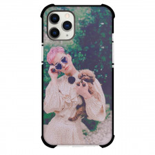 Katy Perry Phone Case For iPhone Samsung Galaxy Pixel OnePlus Vivo Xiaomi Asus Sony Motorola Nokia - Katy Perry Holding A Poodle Poster