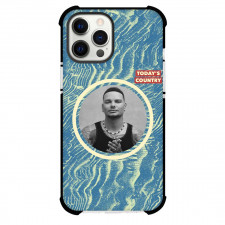 Kane Brown Phone Case For iPhone Samsung Galaxy Pixel OnePlus Vivo Xiaomi Asus Sony Motorola Nokia - Kane Brown Grayscale Portrait In Round Shape Poster