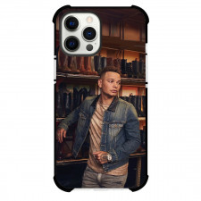 Kane Brown Phone Case For iPhone Samsung Galaxy Pixel OnePlus Vivo Xiaomi Asus Sony Motorola Nokia - Kane Brown Side Portrait On Boot Shelf Background