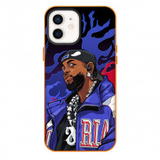 Kendrick Lamar Phone Case For iPhone Samsung Galaxy Pixel OnePlus Vivo Xiaomi Asus Sony Motorola Nokia - Kendrick Lamar Wear Blue Jacket Illustration Art Poster