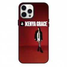 Kenya Grace Phone Case For iPhone Samsung Galaxy Pixel OnePlus Vivo Xiaomi Asus Sony Motorola Nokia - Kenya Grace Standing On Red Background