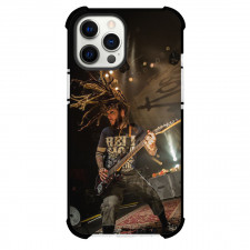 Korn Phone Case For iPhone Samsung Galaxy Pixel OnePlus Vivo Xiaomi Asus Sony Motorola Nokia - Korn Brian Welch Side Portrait Hair Flying Upwards