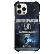 Korn Phone Case For iPhone Samsung Galaxy Pixel OnePlus Vivo Xiaomi Asus Sony Motorola Nokia - Korn System Of A Down Concert Poster