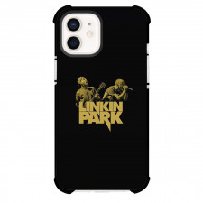 Linkin Park Phone Case For iPhone Samsung Galaxy Pixel OnePlus Vivo Xiaomi Asus Sony Motorola Nokia - Linkin Park Yellow Art On Black Background