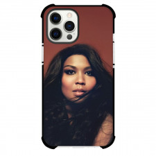 Lizzo Phone Case For iPhone Samsung Galaxy Pixel OnePlus Vivo Xiaomi Asus Sony Motorola Nokia - Lizzo Portrait On Brown Background